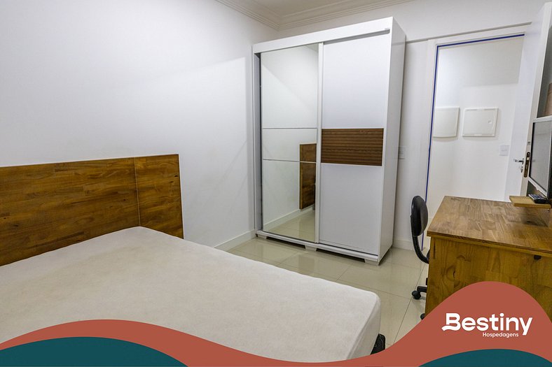 A303 - Apartamento Confortável com Churrasqueira