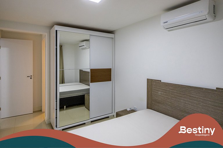 A303 - Apartamento Confortável com Churrasqueira