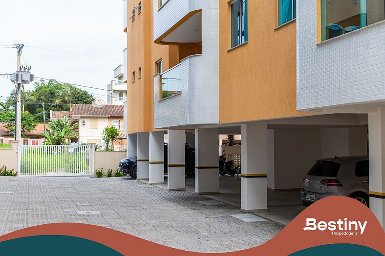 B103 - Apartamento Perto da Praia + Churrasqueira